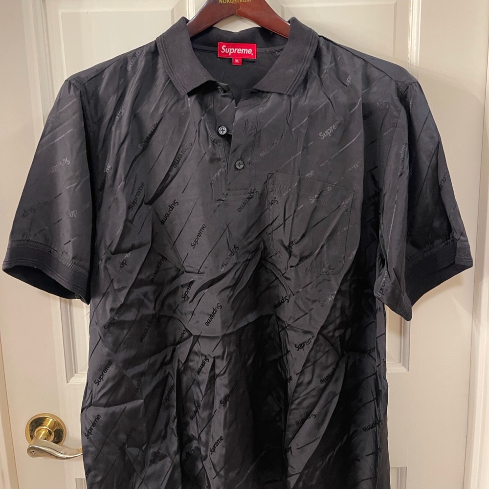 Supreme 100% silk polo